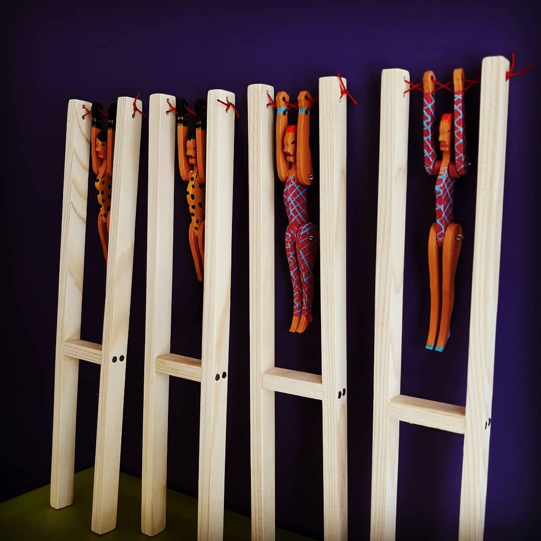 Lucio Araujo. Jouetage. l'Acrobate. 2018.